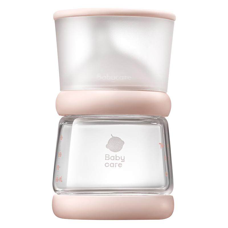 babycare防胀气玻璃奶瓶PPSU套装新生婴儿礼盒宝宝专用水杯奶嘴