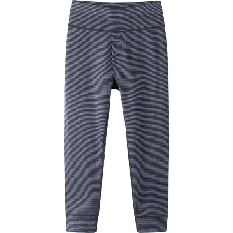 英氏男童保暖裤双层磨毛加厚2025冬季新款A类加款高腰秋裤打底裤