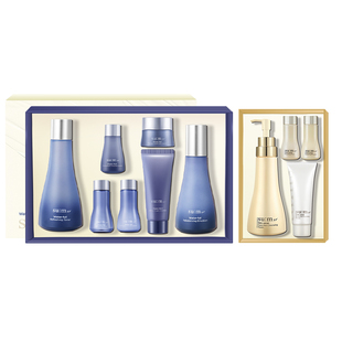 焕肤洁面套装 苏秘sum37°水漾沁润补水水乳套装 圣诞礼物