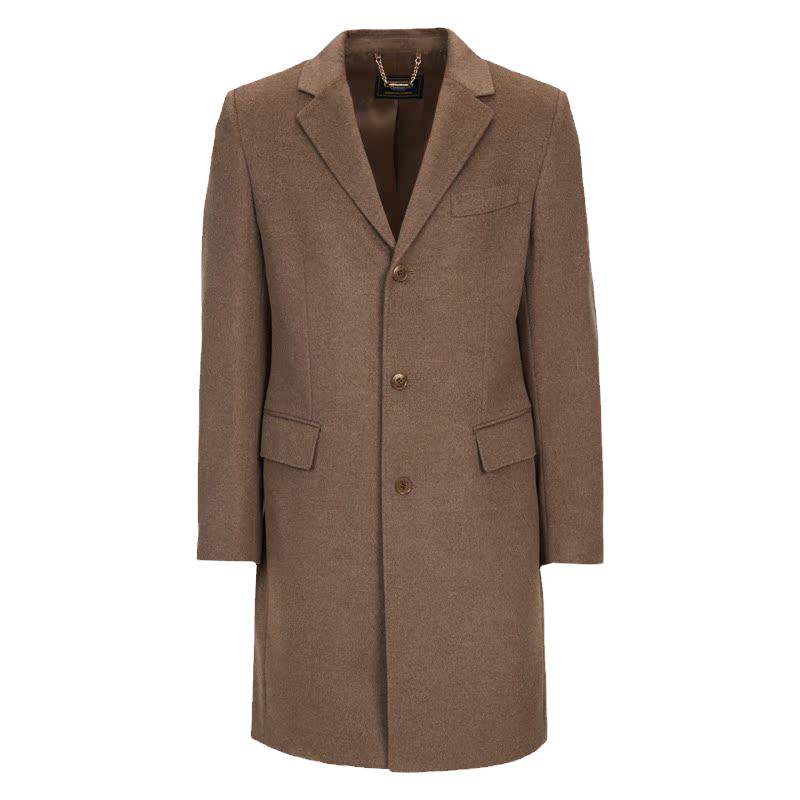 羊绒大衣男高档毛呢外套