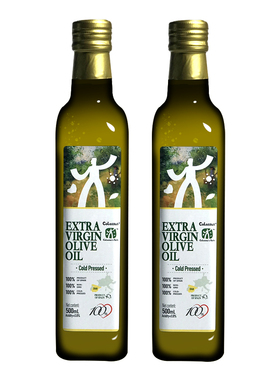 【西班牙原瓶进口】100%特级初榨橄榄油热炒凉拌食用油1000ml礼盒