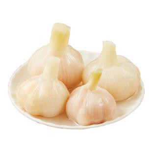 糖蒜头5斤糖醋蒜腌大蒜山东新鲜大蒜咸菜下饭菜250g泡蒜糖蒜批发
