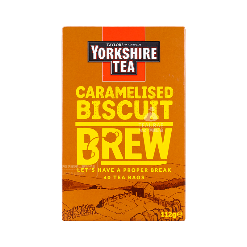 英国进口约克夏焦糖饼干红茶