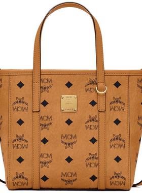 [新年礼物]MCM TONI迷你手提购物袋菜篮子斜挎托特包通勤女包