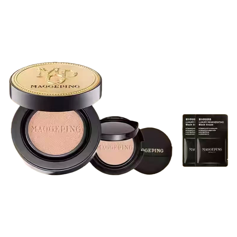 MAOGEPING/ 毛戈平 奢华鱼子酱气垫粉底液防晒遮瑕粉霜持久持妆R