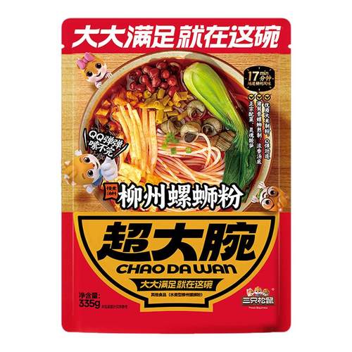 【三只松鼠_螺蛳粉335g5袋