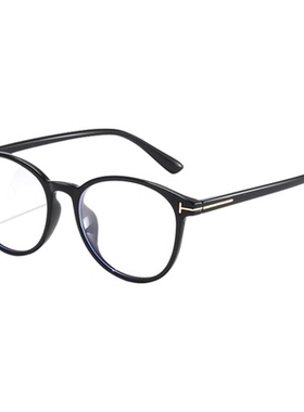 FENCH复古圆框眼镜架男女防蓝光护眼板材素颜百搭平光镜韩版网红