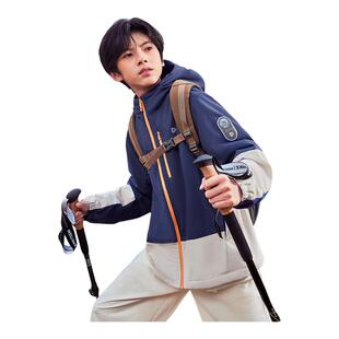 水孩儿童装儿童外套加绒春秋冬大童男童宝宝女童工装防风衣上衣