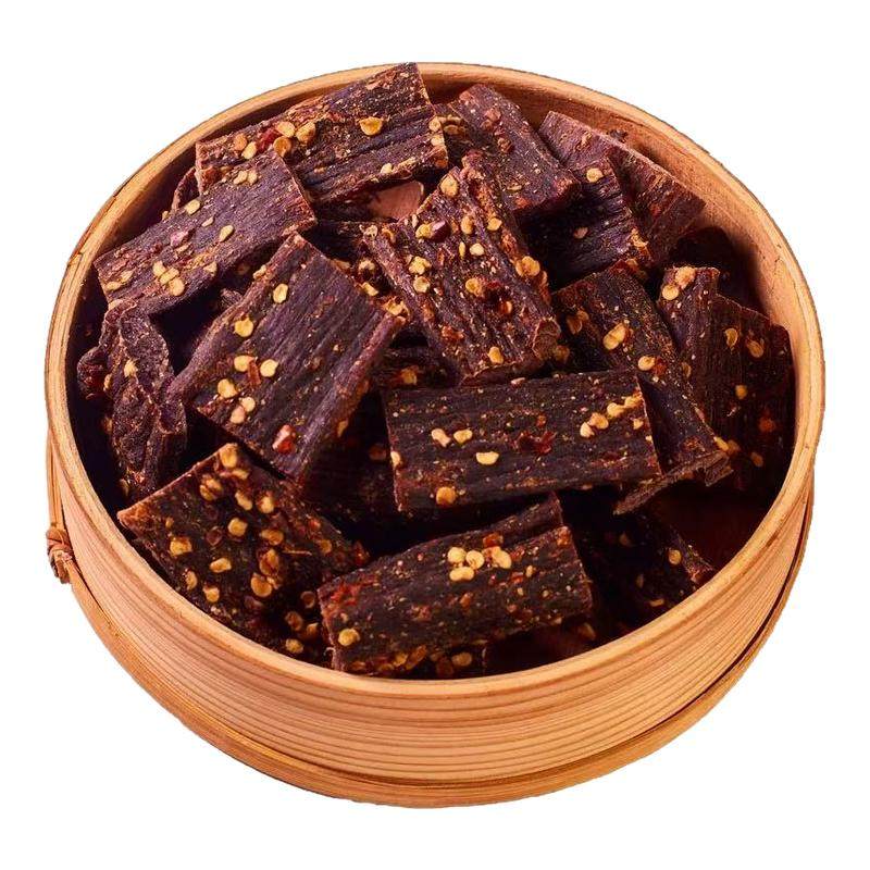 风干牛肉干500g四川西藏特产手撕超干健身麻辣嚼劲孕妇解馋零食品
