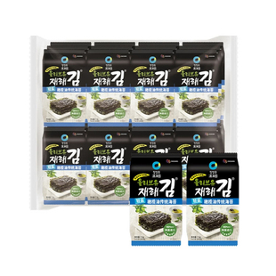 山姆代购清净园轻盐橄榄油传统海苔即食紫菜网红休闲小吃零食包装