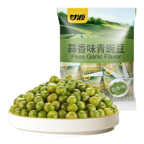 甘源青豆官方旗舰店蒜香味