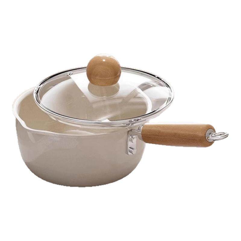 小奶锅婴儿宝宝辅食小汤锅煮面泡面煎煮蒸不粘锅家用燃气灶电磁炉