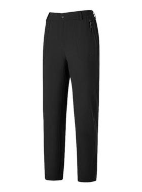 Skechers斯凯奇新女户外系列运动舒适休闲梭织长裤 P425W176/0018