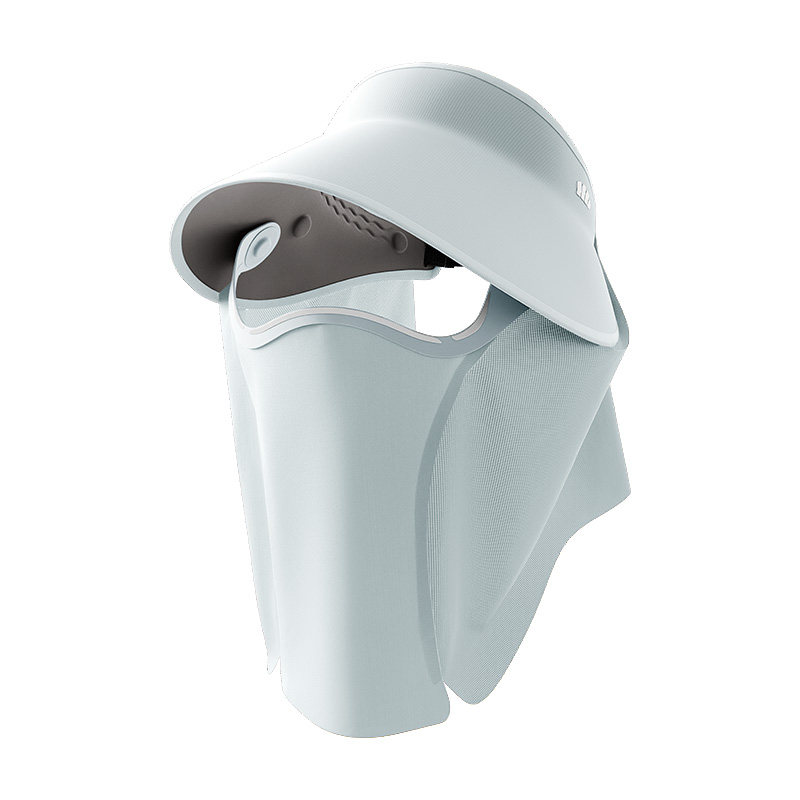 蕉下磁吸面罩全防护帽女蛋卷帽AS721可拆遮阳太阳帽防晒帽面护帽