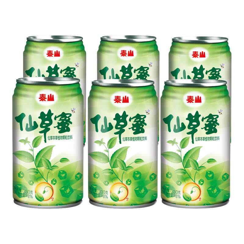 泰山仙草蜜330克*24罐 拆箱发货 饮料凉茶福建特产