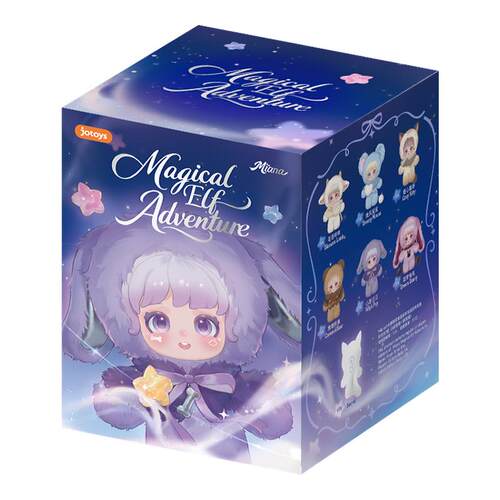JOTOYS/奇偶潮乐Miana小米娜精灵奇遇系列盲盒潮玩手办毛绒挂件