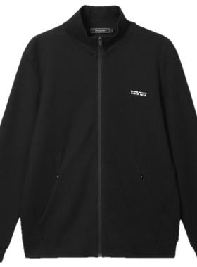 雅戈尔长袖T恤春季新品男士官方商务休闲舒适宽松棉针织卫衣外套