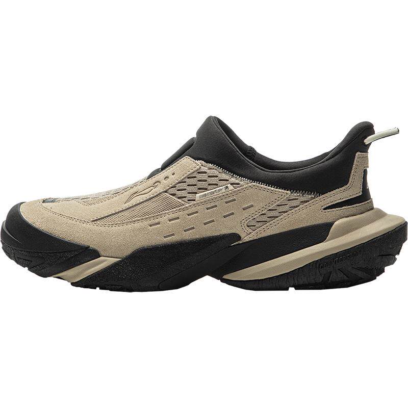 李宁户外CF溯丨行山Lite 一脚蹬复古防滑耐磨露营鞋徒步鞋男女