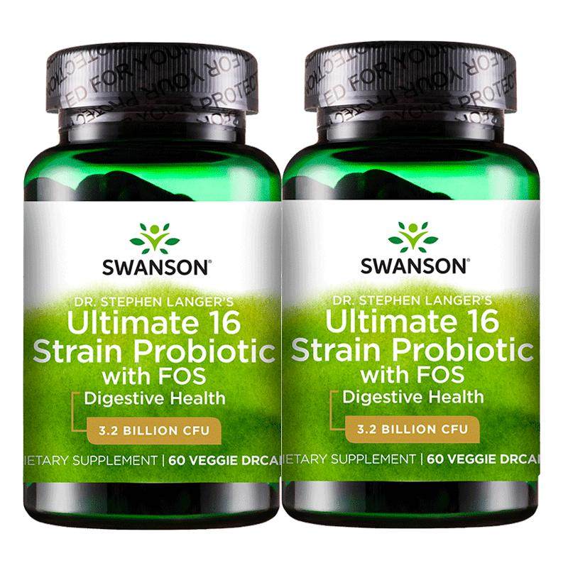 2瓶x斯旺森16种益生菌嗯嗯顺畅