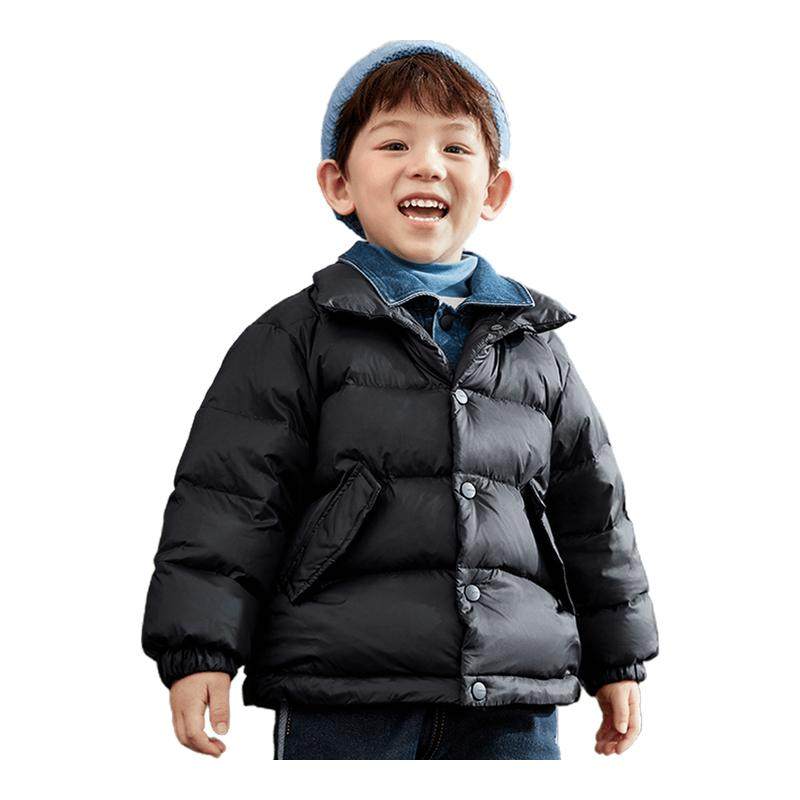 巴拉巴拉男童羽绒服宝宝短款牛仔外套冬季新款儿童加厚洋气女童潮,童装/婴儿装/亲子装,羽绒服,淘宝优惠券,粉丝福利购,淘宝优惠卷