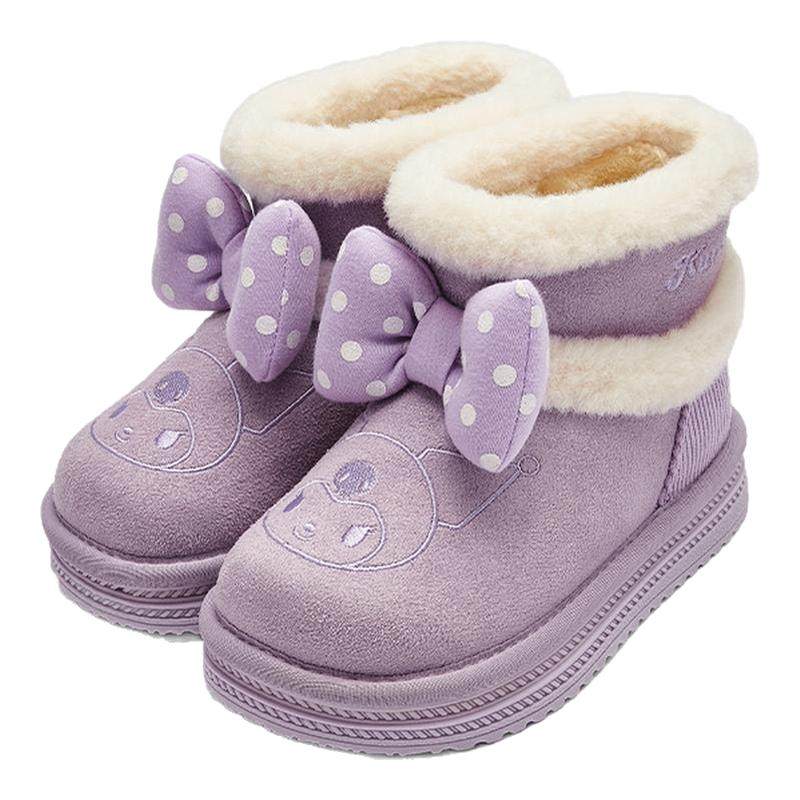 三丽鸥巴拉巴拉女童雪地靴儿童加绒靴子宝宝保暖鞋子冬季新款童鞋,童鞋/婴儿鞋/亲子鞋,雪地靴,淘宝优惠券,粉丝福利购,淘宝优惠卷