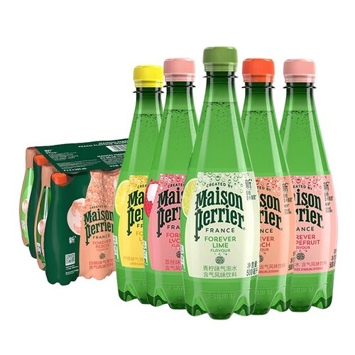 气泡水法国进口500ml*624瓶装