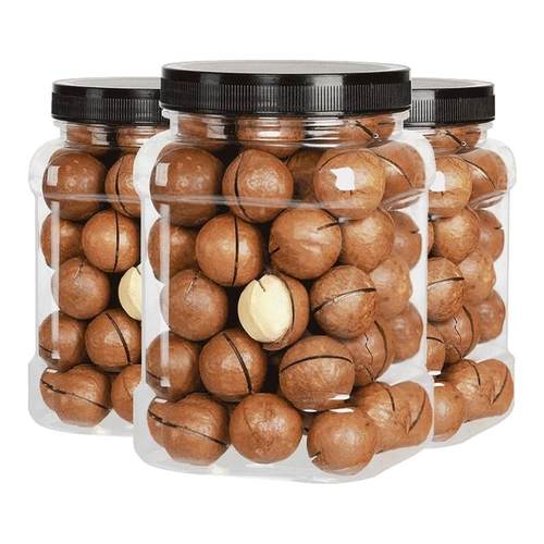 新货夏威夷果大颗粒500g大罐装整箱奶香味夏果仁坚果零食送开口器