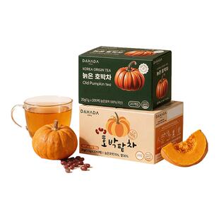韩国进口DAHADA南瓜红豆茶养生袋泡茶冷热双泡谷物茶包宋智雅同款