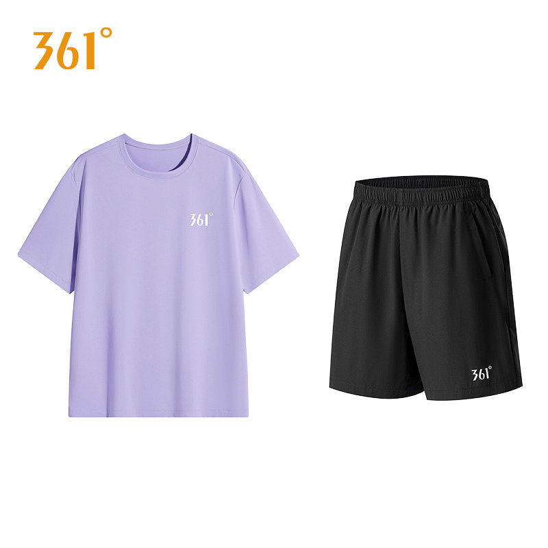 361速干短袖T恤套装女款秋季新款