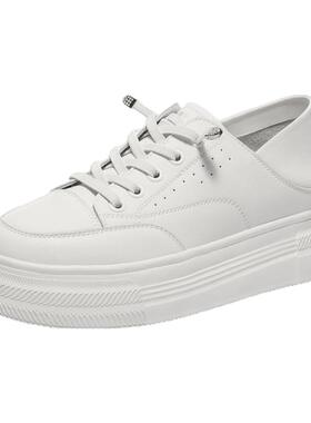 百丽百搭小白鞋女经典春季商场同款运动休闲鞋厚底轻便U8N1DAM3