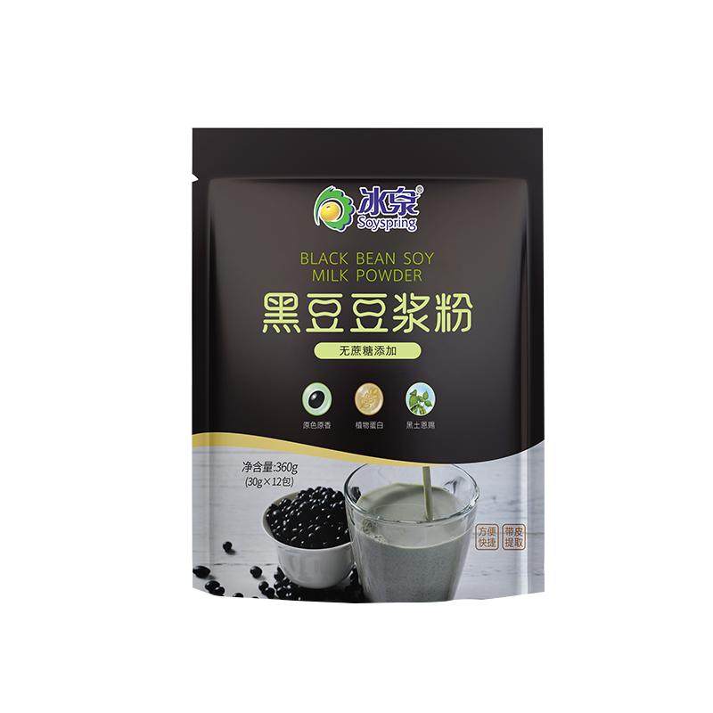冰泉黑豆豆浆粉360g小袋装无添加蔗糖低甜速溶豆奶粉代餐早餐孕妇,咖啡/麦片/冲饮,豆浆,淘宝优惠券,粉丝福利购,淘宝优惠卷
