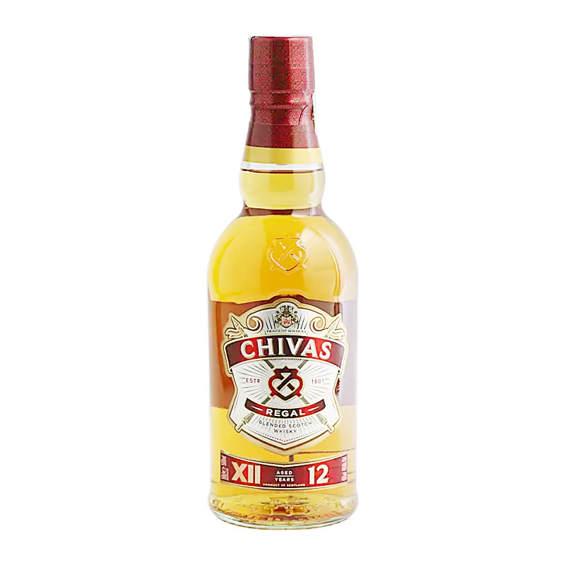 【有码行货】Chivas芝华士12年威士忌500ml苏格兰进口洋酒正品