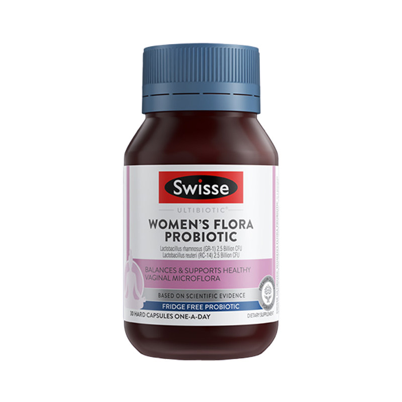 澳洲斯维诗Swisse女性益生菌女性护理私密舒爽平衡私处菌群30粒