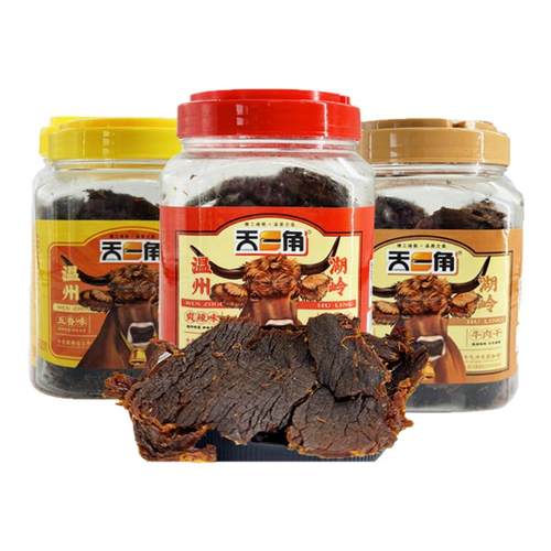 天一角牛肉干零食五香