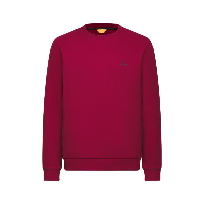 【竹节保暖绒】比音勒芬秋冬季男士绒感保暖圆领长袖T恤外穿内搭