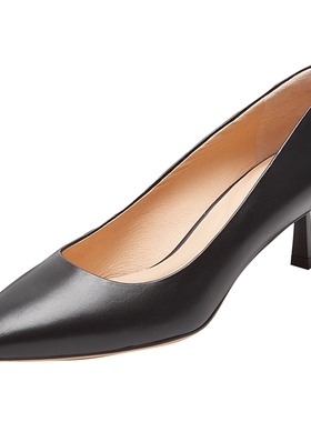 莱尔斯丹新款商场同款光身尖头细跟通勤女鞋单鞋5M51902