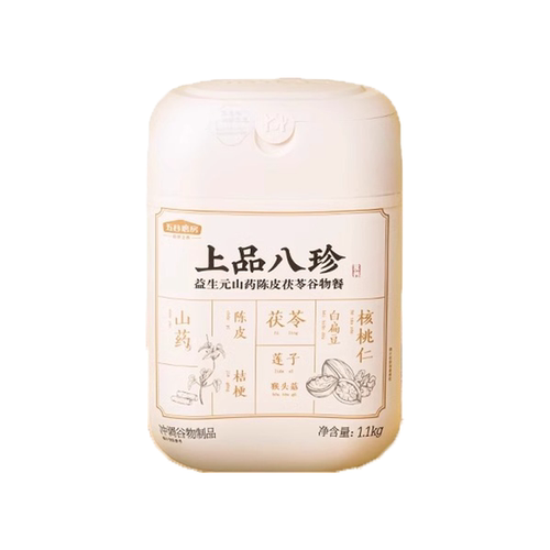 五谷磨房上品八珍粉调理脾胃益生元茯苓山药米糊健康早餐代餐粉