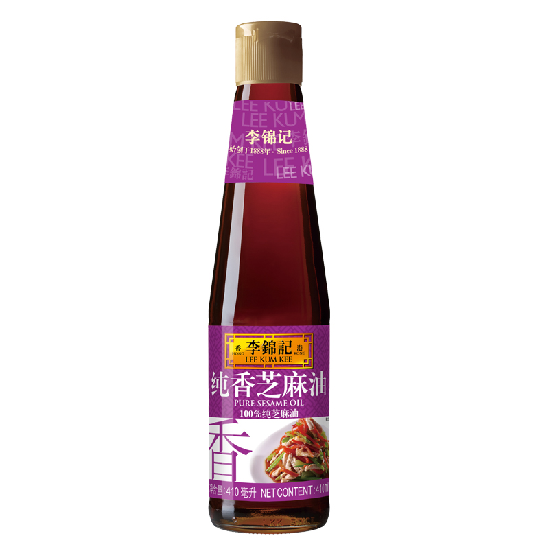 李锦记纯香芝麻油410ml凉拌炒菜