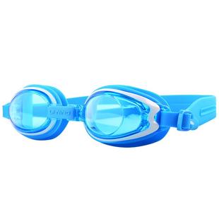 护目潜水装 李宁儿童泳镜男童女童高清防雾防水游泳眼镜泳帽套装 备