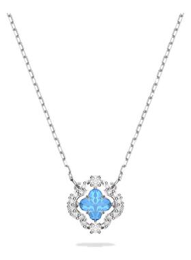 施华洛世奇Una 幸运草形状项链女款锁骨链精致高级感礼物