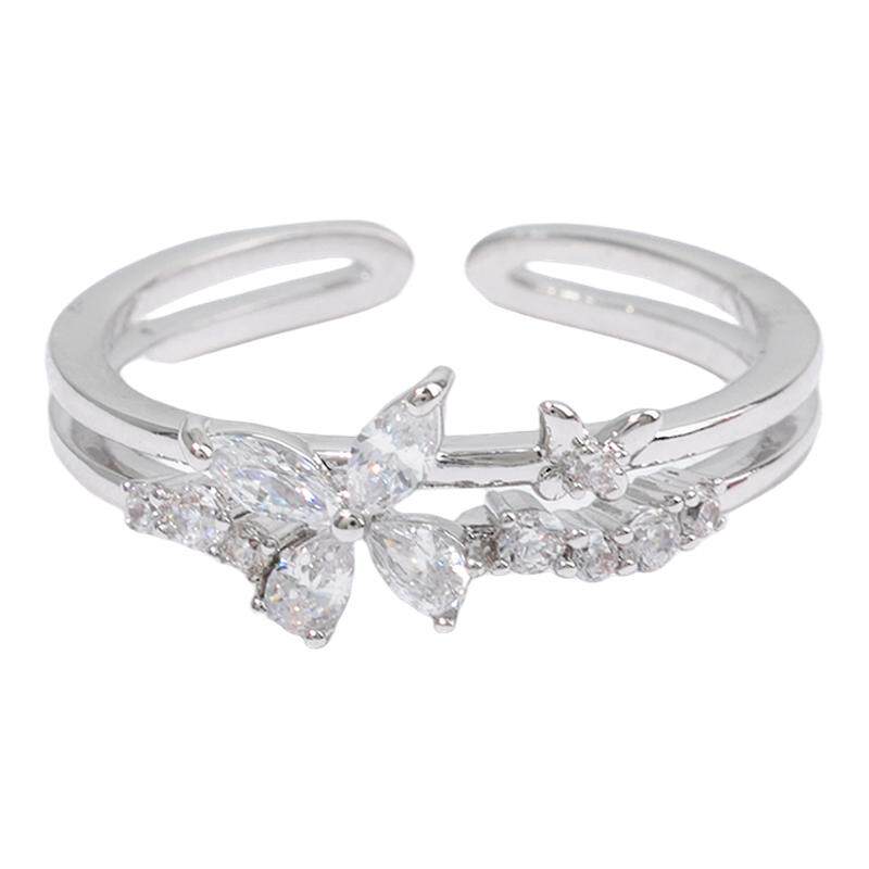 三福休闲简约造型指环单只 时尚个性简约首饰配饰戒指 848966 - 百亿补贴品牌优选出品