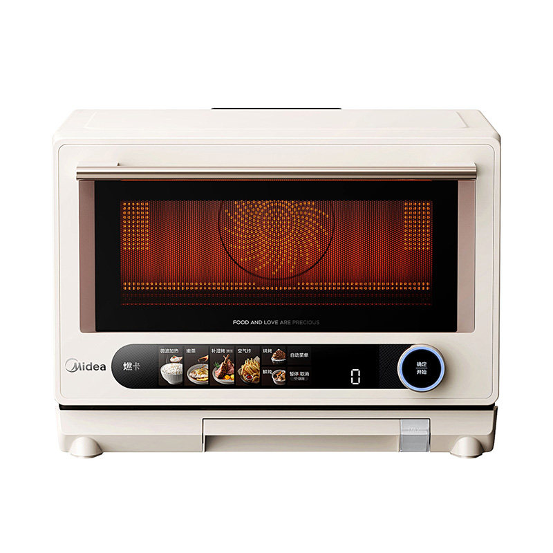 美的23升台式微蒸烤炸炖一体