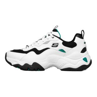 斯凯奇男鞋冬季新款熊猫鞋官方正品老爹鞋子增高休闲鞋男士运动鞋