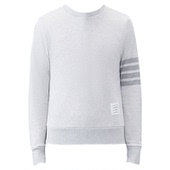 男士 THOM BROWNE 四条纹针织圆领卫衣