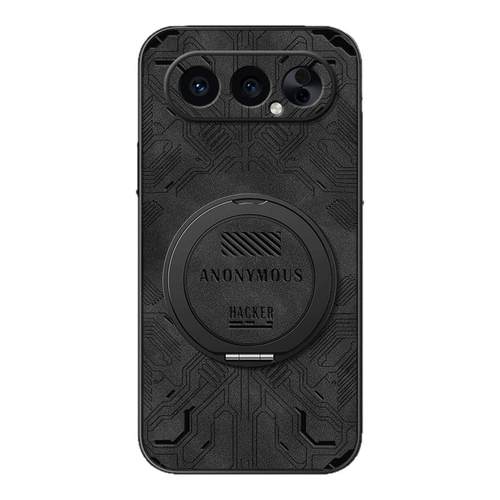 适用华为荣耀500手机壳荣耀400/300pro/200/90/80/70/60/powerHonor100GT旋转支架SE磁吸全包羊巴皮电芯男款