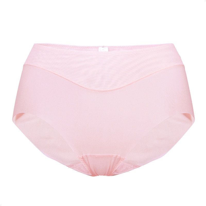 3条179元|爱慕kiki裤内裤女净痕透气轻薄棉裆中腰三角裤AM22100