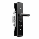 防盗门锁套装 C级家用通用型不锈钢入户门锁木门大门锁机械锁具