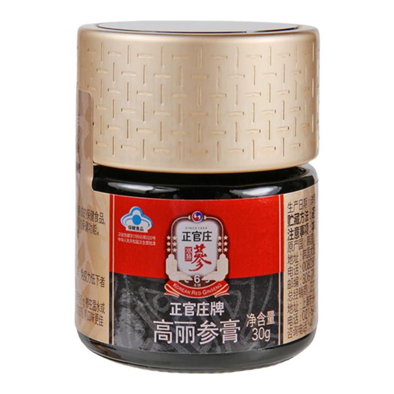 【六年根高丽参】韩国正官庄高丽参膏30g 人参皂苷保健免疫调节
