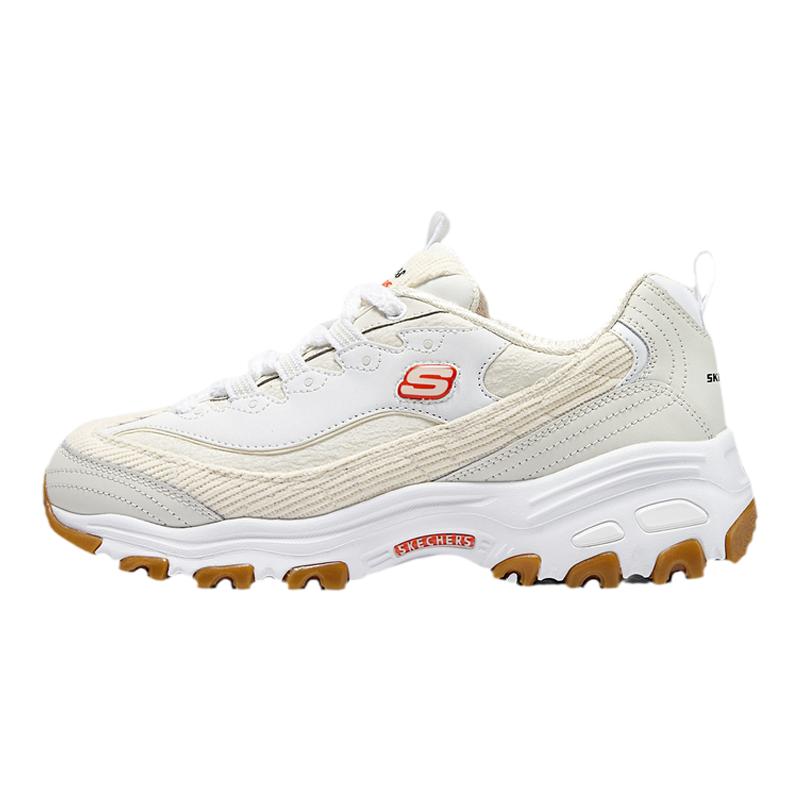 斯凯奇奶茶熊时尚百搭女子运动鞋轻弹减震熊猫舒适老爹鞋休闲鞋