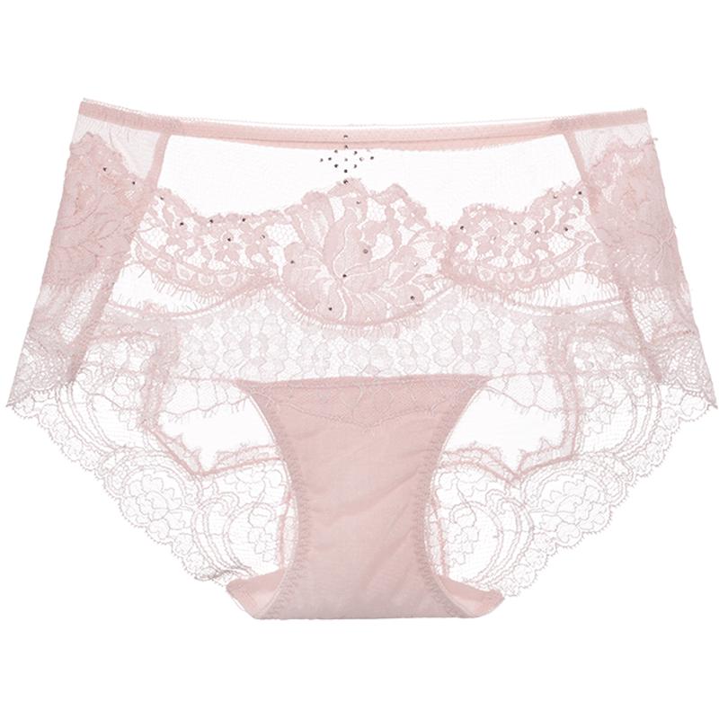 【重塑经典】LACLOVER兰卡文性感蕾丝中腰平角裤秘密恋歌LC23DP1